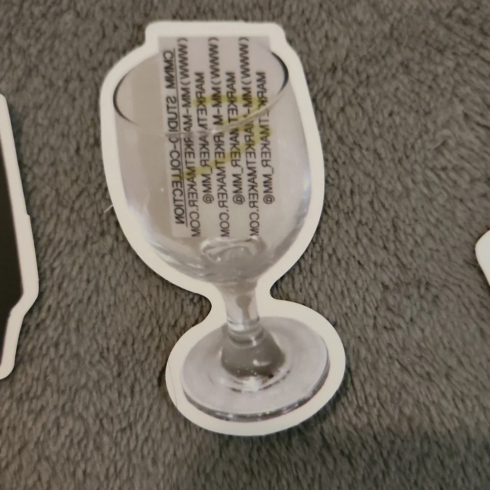 Black and White Stickers Set